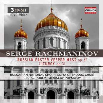 3CD/DVD Sergej Rachmaninoff: Liturgie Des Hl.joh.chrysostomus Op.31