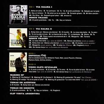 2CD/2DVD/Coffret Sergio Dalma: Via Dalma