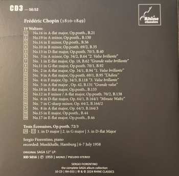 10CD/Coffret Sergio Fiorentino: The Complete Saga Collection