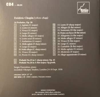 10CD/Coffret Sergio Fiorentino: The Complete Saga Collection