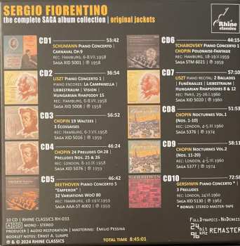 10CD/Coffret Sergio Fiorentino: The Complete Saga Collection