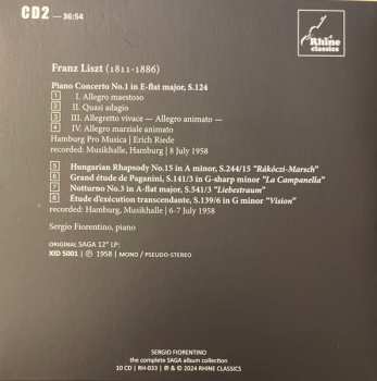 10CD/Coffret Sergio Fiorentino: The Complete Saga Collection