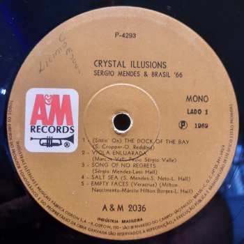 LP Sérgio Mendes & Brasil '66: Crystal Illusions