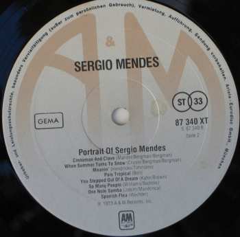 2LP Sérgio Mendes: Portrait Of Sergio Mendes