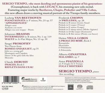 SACD Sergio Tiempo: Legacy- Piano Recitals