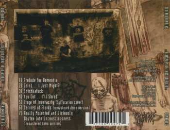 CD Severed Remains: A Display Of Those Defiled