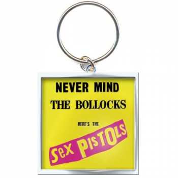 Merch Sex Pistols: Porte-clés Never Mind The Bollocks 