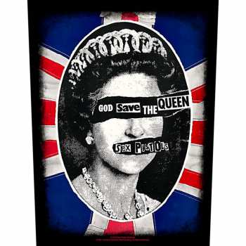 Merch Sex Pistols: Décoration arrière God Save The Queen