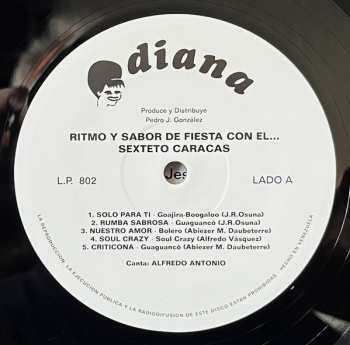 LP Sexteto Caracas: Ritmo Y Sabor De Fiesta Con El...