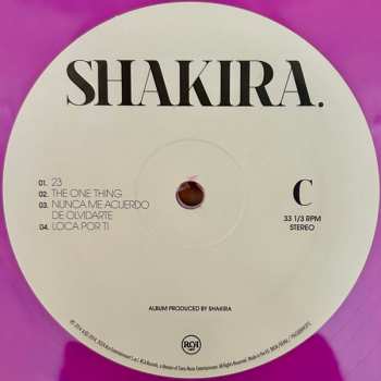 2LP Shakira: Shakira. CLR