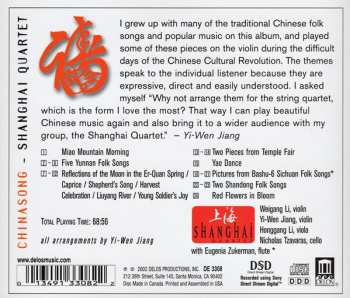 CD Shanghai Quartet: Chinasong