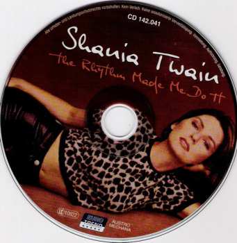 CD Shania Twain: The Rhythm Made Me Do It