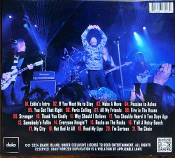 CD Shark Island: Memento Mori - Live On The Strip