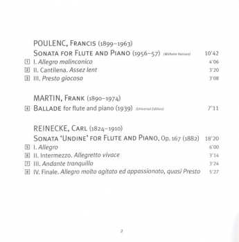 SACD Bohuslav Martinů: Masterworks For Flute And Piano II