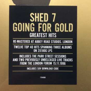2LP Shed Seven: Going For Gold