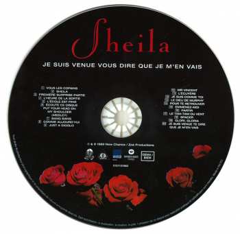 CD Sheila: Je Suis Venue Te Dire Que Je M'En Vais - Ses Plus Grands Succès 