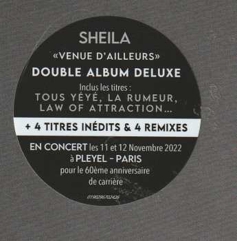 2LP Sheila: Venue D'ailleurs DLX