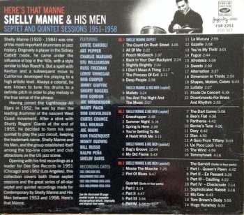 3CD/Coffret Shelly Manne & His Men: Here's That Manne