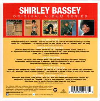 5CD/Coffret Shirley Bassey: Original Album Series