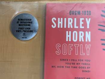 LP Shirley Horn Trio: Softly