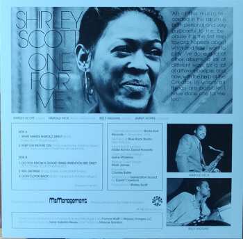 LP Shirley Scott: One For Me