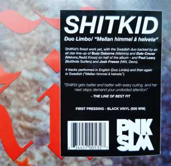 LP ShitKid: Duo Limbo​ / ​"Mellan Himmel å Helvete"