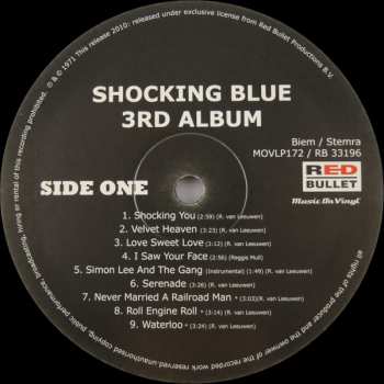 LP Shocking Blue: 3rd Album