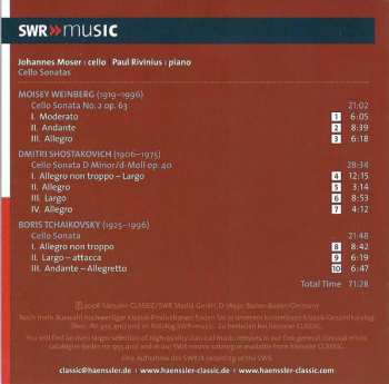 CD Dmitri Shostakovich: Cello Sonatas