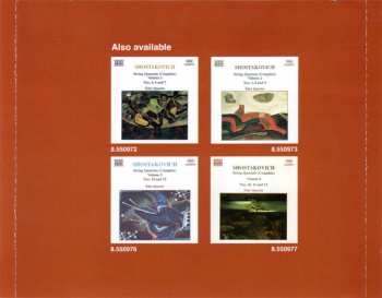 CD Dmitri Shostakovich: Three Chamber Symphonies