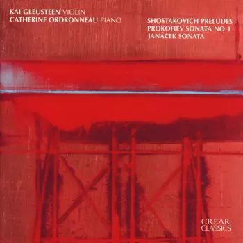 Shostakovich Preludes, Prokofiev Sonata No. 1, Janáček Sonata
