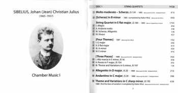 6CD/Coffret Jean Sibelius: Chamber Music I
