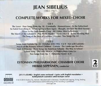 2CD/Coffret Jean Sibelius: Sibelius Compete Works For Mixed Choir