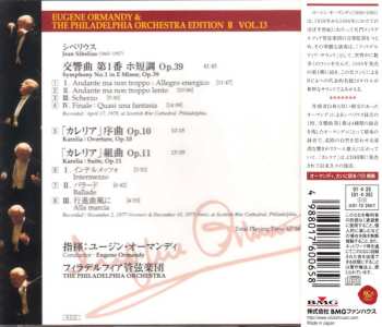 CD The Philadelphia Orchestra: Symphony No.1 In E Minor / Karelia: Overture & Suite LTD