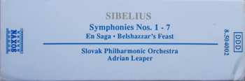 4CD/Coffret Jean Sibelius: Symphonies Nos. 1 - 7 / En Saga • Belshazzar's Feast