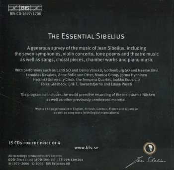 15CD/Coffret Jean Sibelius: The Essential Sibelius