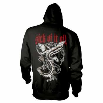 Marchandises Sick Of It All: Mikina S Kapucí Eagle S