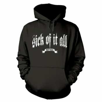 Merch Sick Of It All: Sweatshirt à capuche Logo Sick Of It All