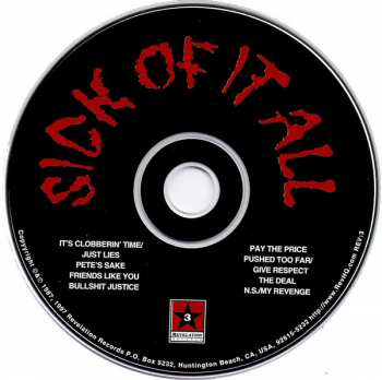 CD Sick Of It All: Sick Of It All