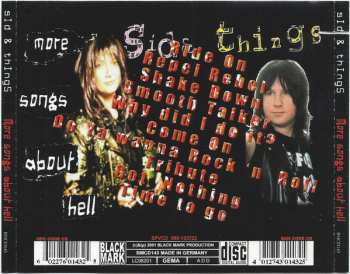 CD Sid & Things: More Songs About Hell