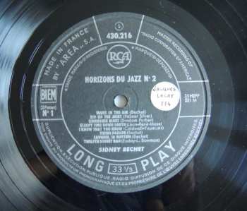 LP Sidney Bechet: ‎Blues In The Air