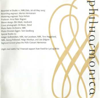 CD Sigmund Groven: PhilHarmonica