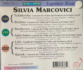 2CD/DVD/Coffret Silvia Marcovici: Violin Concertos. Vol.1