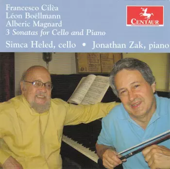 3 Sonatas For Cello And Piano