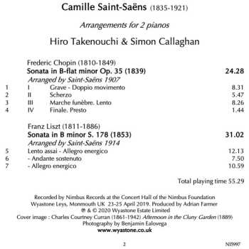 CD Frédéric Chopin: Sonatas Volume Three