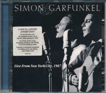 CD Simon & Garfunkel: Live From New York City, 1967