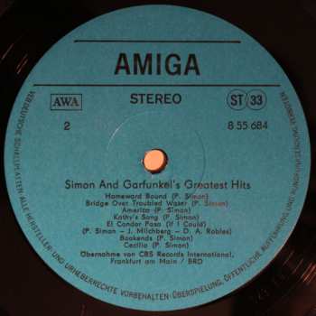 LP Simon & Garfunkel: Simon And Garfunkel's Greatest Hits