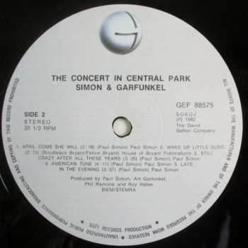 2LP Simon & Garfunkel: The Concert In Central Park