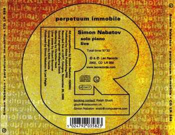 CD Simon Nabatov: Perpetuum Immobile