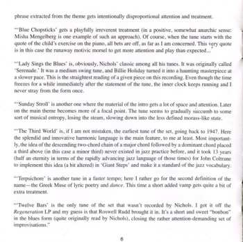 CD Simon Nabatov: Spinning Songs Of Herbie Nichols