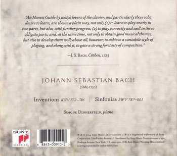 CD Simone Dinnerstein: Bach - Inventions & Sinfonias
